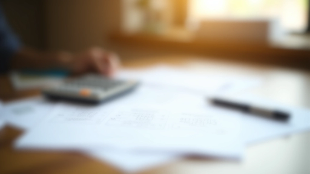 Documents de planification retraite et calculatrices avec notes manuscrites sur ajustements de pension